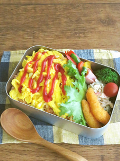 お弁当のごはんに“オムライス風”-レシピのメイン写真