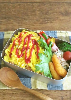 お弁当のごはんに“オムライス風”-レシピのメイン写真