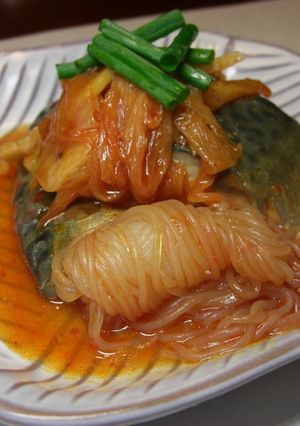 サバのキムチ煮-レシピのメイン写真