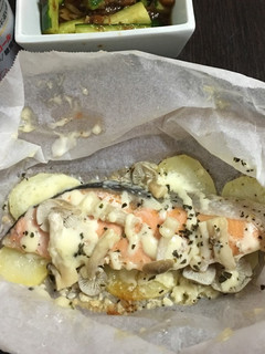 レンジで簡単☆鮭のマヨホイル焼き風-レシピのメイン写真