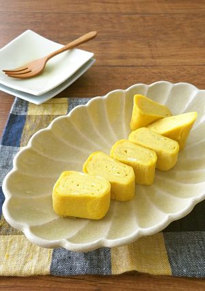 お弁当に☆バターミルクのだし巻き卵焼き-レシピのメイン写真