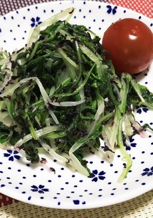 水菜のゆかり和え★-レシピのメイン写真