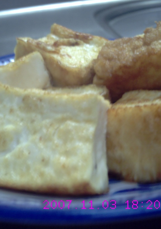 厚揚げそのまんま焼き-レシピのメイン写真