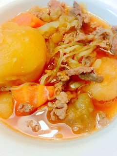【大量!圧力鍋で作る肉じゃが】-レシピのメイン写真