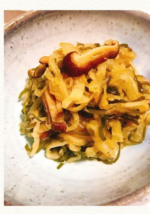 作り置き常備菜♡切干し大根と昆布の生姜煮-レシピのメイン写真