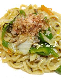 和風〜焼きうどん♪-レシピのメイン写真