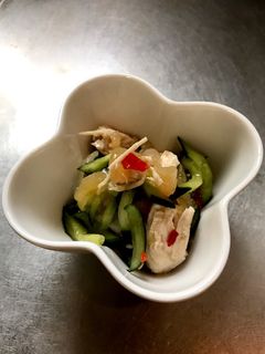 簡単!胡瓜と中華くらげの和え物-レシピのメイン写真