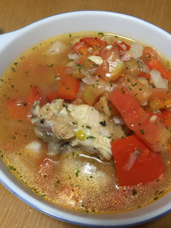 メキシカンチキンスープ-レシピのメイン写真