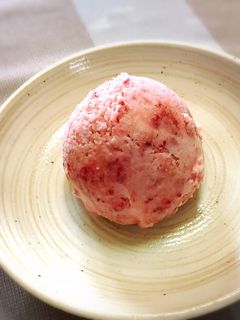 イチゴアイス-レシピのメイン写真