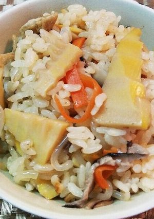 具だくさん☆タケノコご飯-レシピのメイン写真