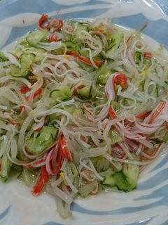 すし酢で胡瓜、もやし、カニカマの酢の物-レシピのメイン写真