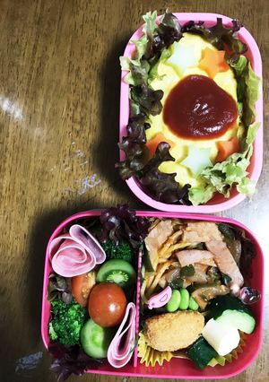 オムライスのお弁当-レシピのメイン写真