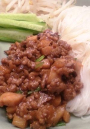 ジャージャー麺-レシピのメイン写真