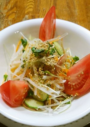 細切り野菜の和風サラダ-レシピのメイン写真