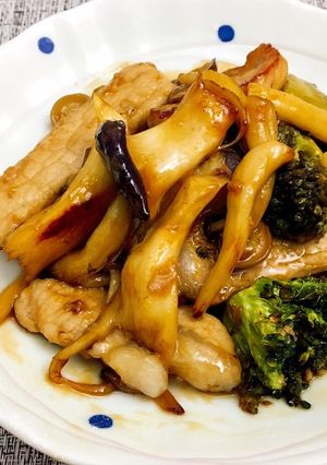 豚と野菜のカンタン酢で簡単すぎる炒めもの-レシピのメイン写真