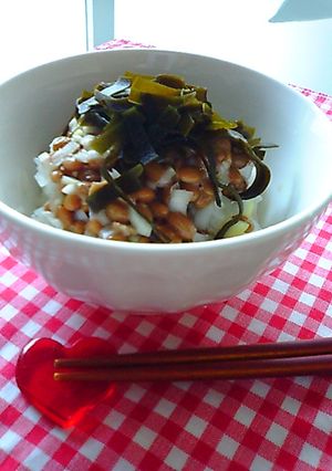 納豆ごはんのこんぶ茶漬け【おかわりっ！】-レシピのメイン写真