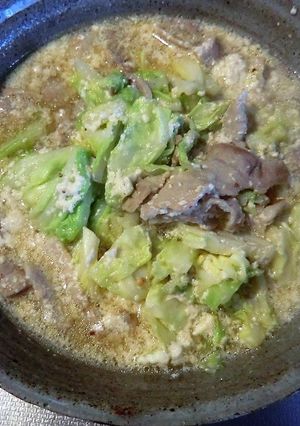キャベツと豚バラ肉の、レモンみるく煮-レシピのメイン写真
