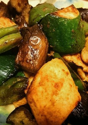 糖質制限＊鶏と夏野菜のカレー炒め＊ロカボ-レシピのメイン写真