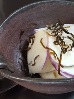 塩昆布とあやめ雪かぶの即席漬け-レシピのメイン写真