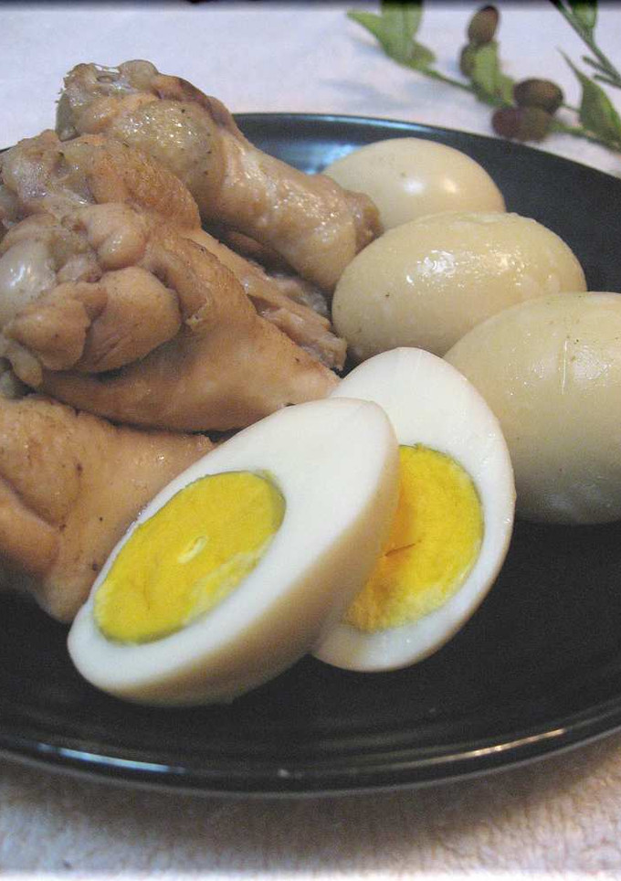鶏手羽と煮卵-レシピのメイン写真
