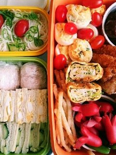 2017運動会弁当 そうめん-レシピのメイン写真