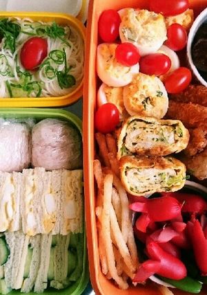 2017運動会弁当 そうめん-レシピのメイン写真