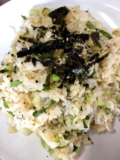 ジャコとネギとシソの炒飯-レシピのメイン写真