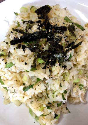 ジャコとネギとシソの炒飯-レシピのメイン写真