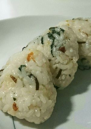 オイルおにぎり*梅シソ昆布-レシピのメイン写真