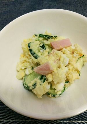ゆで卵入りポテトサラダ-レシピのメイン写真