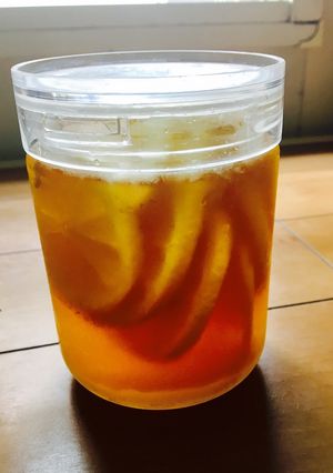 材料３つだけで簡単健康レモン酢-レシピのメイン写真