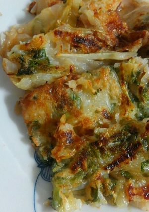 常備野菜の玉ねぎと大葉のチヂミ-レシピのメイン写真