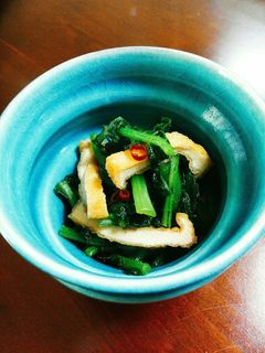 大根葉と油揚げの炒め煮-レシピのメイン写真