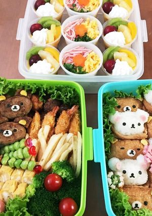 2017 運動会のリラックマ弁当♪-レシピのメイン写真