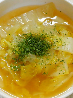 ランチに♪白菜と玉ねぎだけの簡単スープ*-レシピのメイン写真