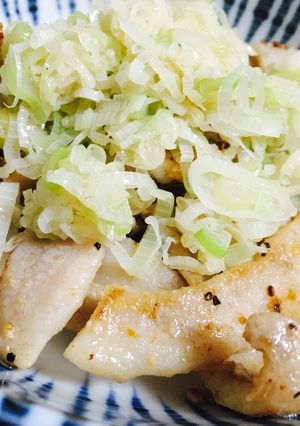 おつまみに最高！？豚トロネギ塩レモン♪-レシピのメイン写真