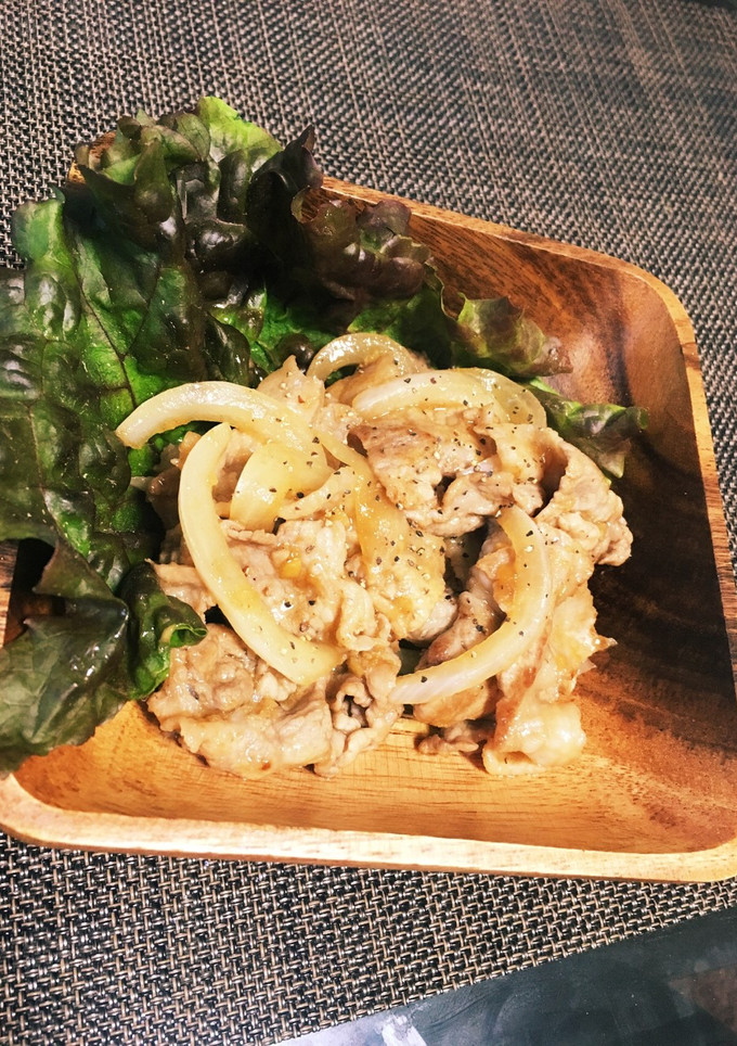 豚コマでしょうがの効いたしょうが焼き-レシピのメイン写真