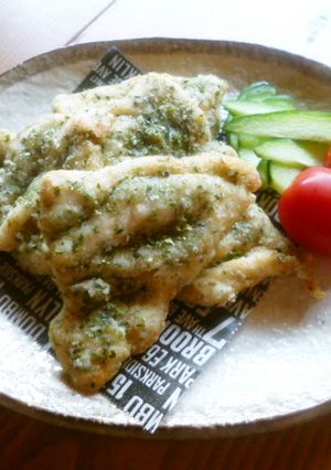 サクサクおつまみ♡ささ身の青のり揚げ♪-レシピのメイン写真