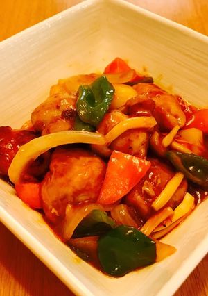 新玉、新じゃがの厚揚げ酢豚-レシピのメイン写真