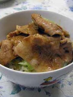 焼肉のタレで簡単・美味しい♪豚丼-レシピのメイン写真