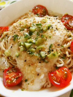 とろろ冷やしごまラー麺♪-レシピのメイン写真
