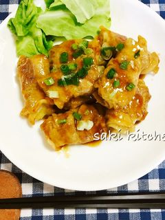 ♡ミルフィーユ蓮根チーズで甘辛肉巻き♡-レシピのメイン写真