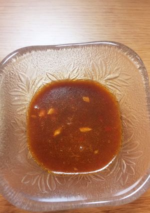 ヤミツキの辛さ(汗)夏場のそうめんつゆ-レシピのメイン写真