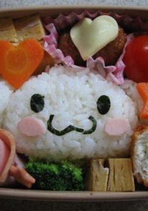 シナモロール弁当（シナモン）★キャラ弁★-レシピのメイン写真