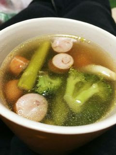 冷蔵庫にあるものでコンソメスープ!-レシピのメイン写真