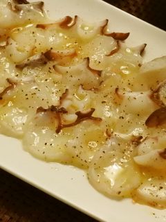 蛸のカルパッチョ-レシピのメイン写真