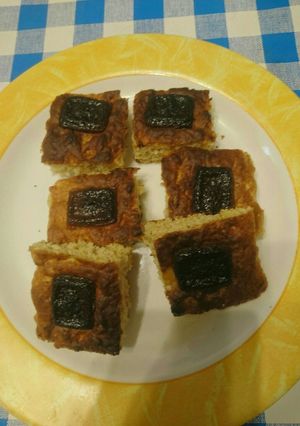 簡単バナナケーキチョコのせ-レシピのメイン写真