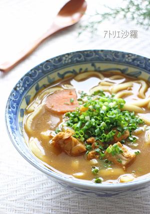 即席カレーリメイク♪母さんのカレーうどん-レシピのメイン写真