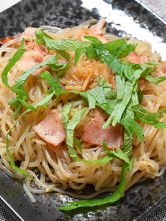 簡単★しらたきで作るなめ茸入り和風パスタ-レシピのメイン写真