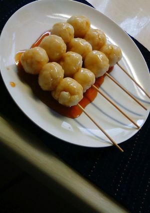 超簡単❢❣みたらしうどん団子♡-レシピのメイン写真